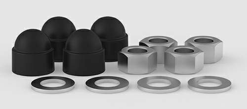 Elementy złączne M24 z kapturkami czarnymi