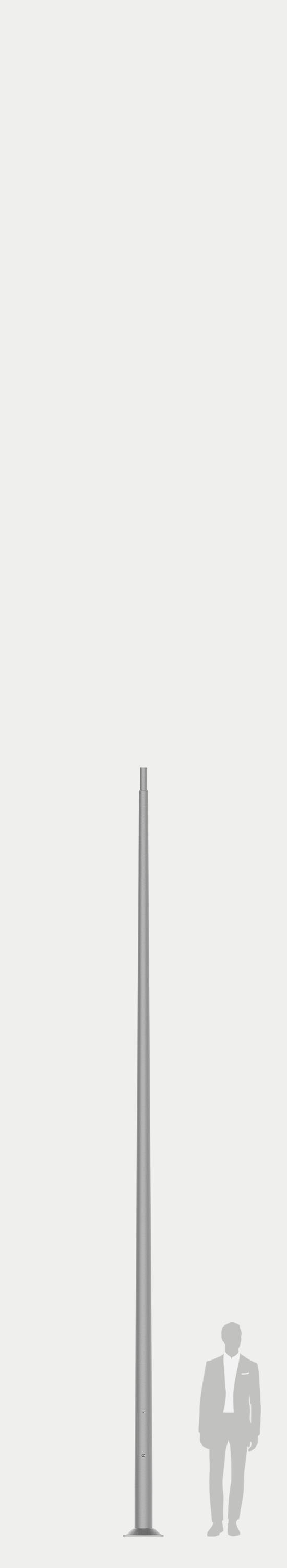Product: SAL-60 SŁUP ALUMINIOWY ANODOWANY NATURALNY(FUND. B-60/Z-60)