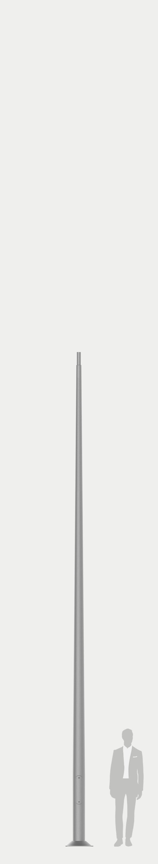 Product: SAL-70K SŁUP ALUMINIOWY ANODOWANY GRAFITOWY (FUND.B-71/B-70)
