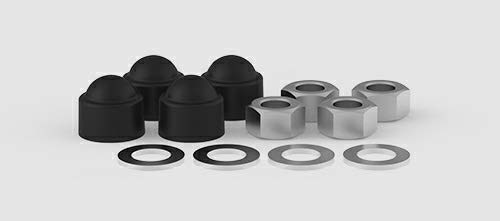 Elementy złączne M18 z kapturkami czarnymi